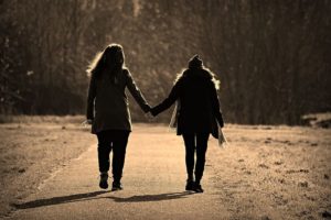 “she was just completely blown away by the fact we took care of her like this (we gave her some food and made sure she could relax and let go of her tensions and worries, to just breathe deeply). I wanted to let her know that she was safe here with us and she could decide what she wanted to do next”